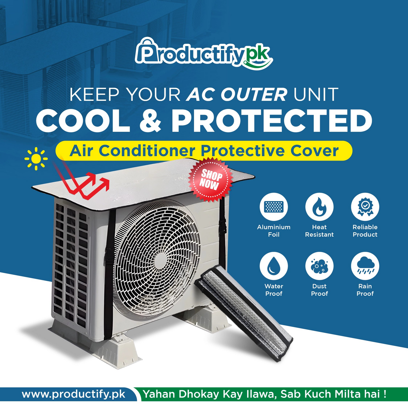 Air Conditioner Protective Cover